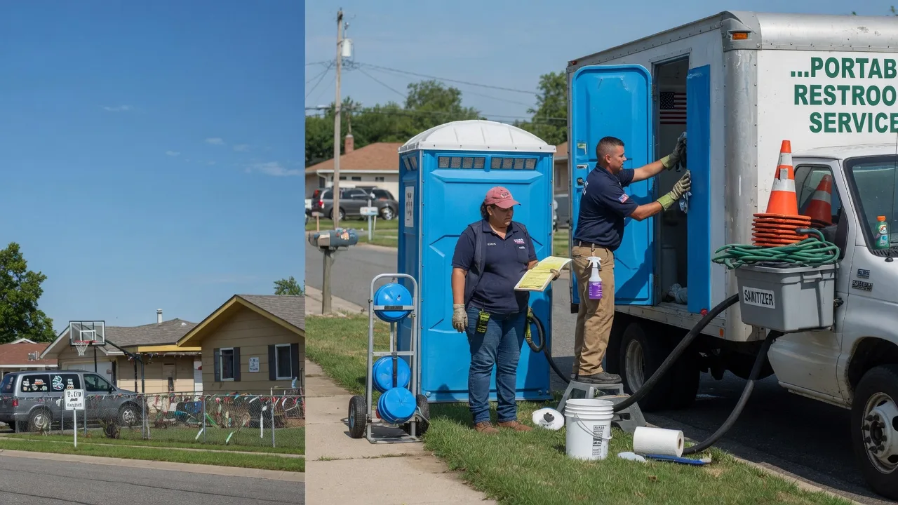 Portable Toilet Rental in Crestwood, IL near me